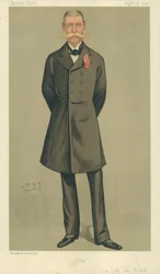 Oberst William Cornwallis West, Algy, 13. August 1892, Vanity Fair Karikatur