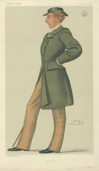 Lord Ribblesdale, Mufti, 11. Juni 1881, Vanity Fair Karikatur