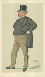 Mr. Arthur Loftus Tottenham, Lofty, 15. April 1882, Vanity Fair Karikatur