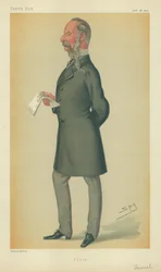 Mr. John Tenniel, Punch, 26. Oktober 1878, Vanity Fair Karikatur