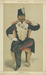 Nasser-Ed-Din-Shah, HIM Der Schah von Persien