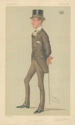 Der Earl von Shrewsbury und Talbot, Der Premier Earl, 17. Juli 1880, Vanity Fair Karikatur