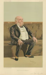 Der ehrenwerte William Henry Smith, Erster Lord des Schatzamtes, 12. November 1887, Vanity Fair Karikatur