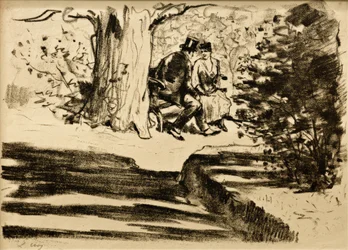 Paar auf der Bank