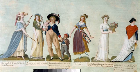 Französische Revolution von 1789: Frauenmode im Zeitalter der Revolution