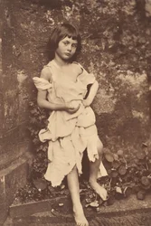 Alice Liddell als Bettelmädchen, 1858