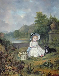 Porträt von Miss Elizabeth Heathcote