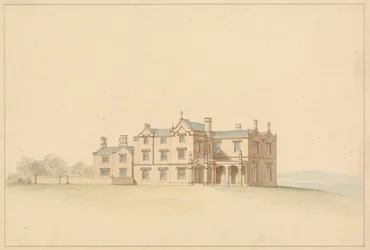 Entwurf für eine Tudoreske Villa