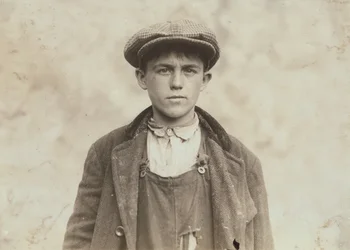 James Donovan - Irischer Straßenkehrer in den Fall River Iron Works