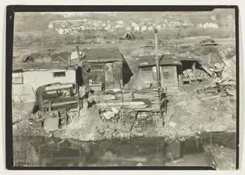 Wohnquartier der Arbeitslosen in Patterson, New Jersey