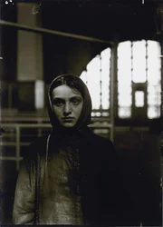 Junge russische Jüdin, Ellis Island, 1905