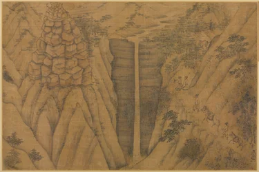 Wohnung in den Longmian-Schlafenden-Drachen-Bergen, 1100er-1200er Jahre