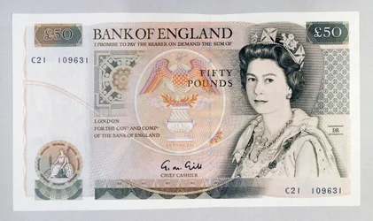 50-Pfund-Banknote