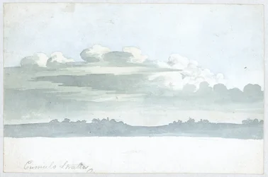 Wolkenstudie von Luke Howard, ca. 1808-1811