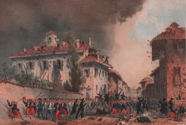 Eroberung von Magenta, Lombardei