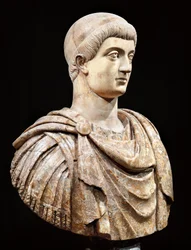 Marmorbüste des Kaisers Constantius