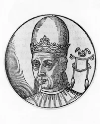 Porträt von Hadrian I.