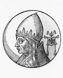 Porträt von Gregor IX.