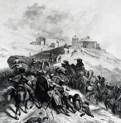 Die französische Armee überquert die Sierra de Guadarrama, 22.-24. Dezember