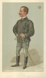 Victor Emmanuel III, Italien, 26. Juni 1902, Vanity Fair Karikatur