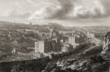 Blick vom Calton Hill, Edinburgh, aus 