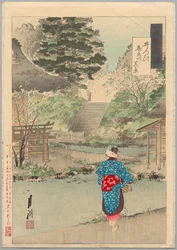 Wahre Ansicht von Benten in Inokashira aus der Serie Gekkōs Miscellaney
