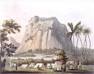 Nordansicht von Shole Ghurry, Tafel 32 aus 