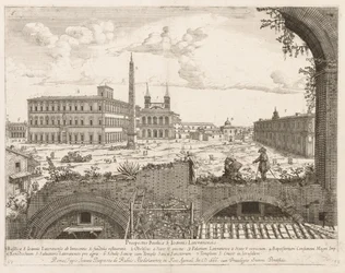 S. Giovanni in Laterano aus "Prospectus Locurum Urbis Romae Insign[ium]"