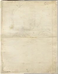 Skizze für San Giovanni in Laterano, 1664