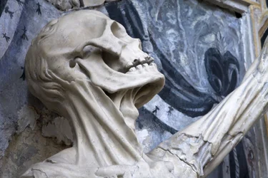 Gehäutet, oder das Skelett (Detail)