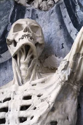 Gehäutet, oder Das Skelett (Detail)