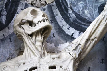 Gehäutet, oder Das Skelett (Detail)