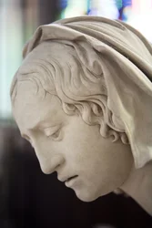 Die Grablegung und die Ohnmacht der Jungfrau, (Detail)