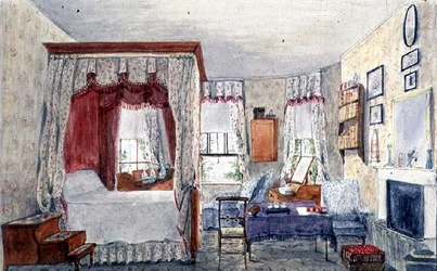 Julias Schlafzimmer in Holywell