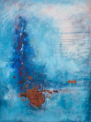 Aqua-Fluss-Kontrast