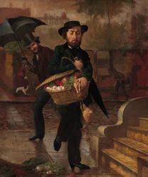 Junger Ehemann: Erster Einkauf, 1854