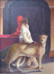 Chauffeur und Gepard
