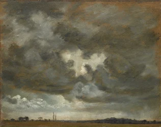Wolkenstudie, ca. 1850