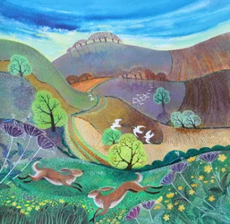 Downland-Hasen