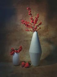 Rote Beeren Stillleben