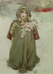 Frontispiz aus Christmas Roses, 1880