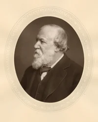 Robert Browning, englischer Dichter und Dramatiker, um 1880
