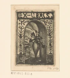Ex Libris von C. van der Meulen