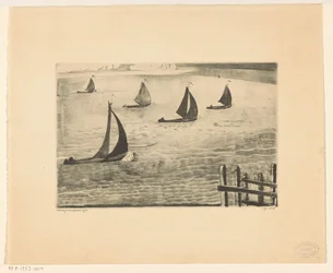 Ausgang eines Hafens (Sortie du port)