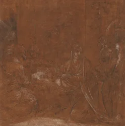 Die Anbetung der Hirten, 1611-12