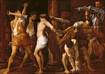 Die Geißelung Christi, 1586-87