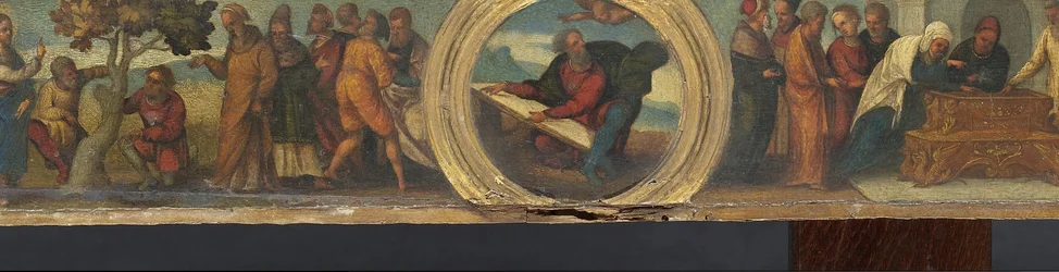 Moses und die Gesetzestafeln, der Fluch des verdorrten Feigenbaums und das Scherflein der Witwe