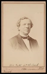 Porträt von Robert McClelland 1807-1880, 1870