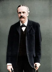 Arthur James Balfour, 1. Earl of Balfour, britischer Staatsmann und Premierminister, 1912