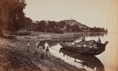 Boote in Ava, Burma